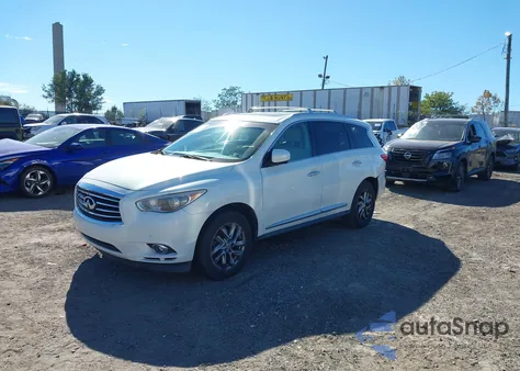 2013 Infiniti Jx35 from USA, damaged, VIN 5N1AL0MM6DC313837